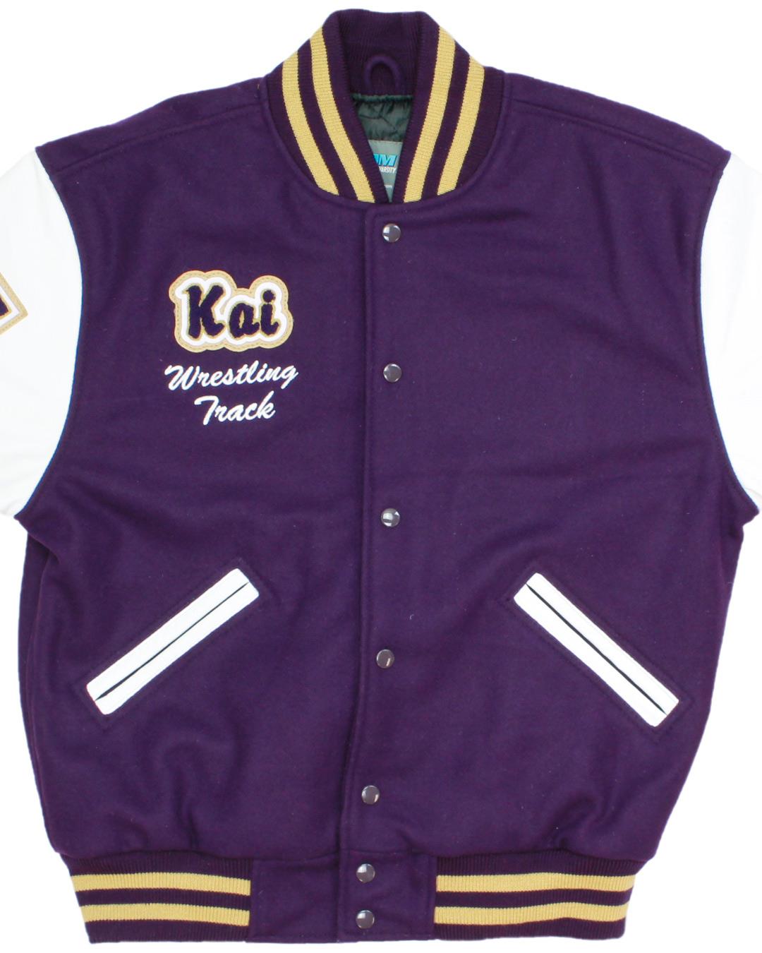 North Kitsap High School Vikings Varsity Jacket, Poulsbo, WA - Front