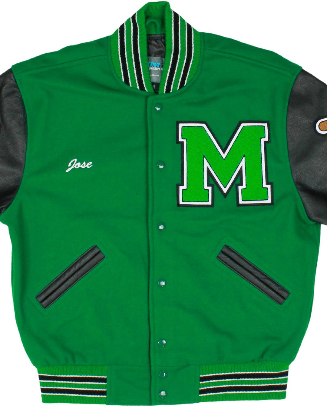 Moriarty High School Letterman Jacket, La Moriarty, NM - Front
