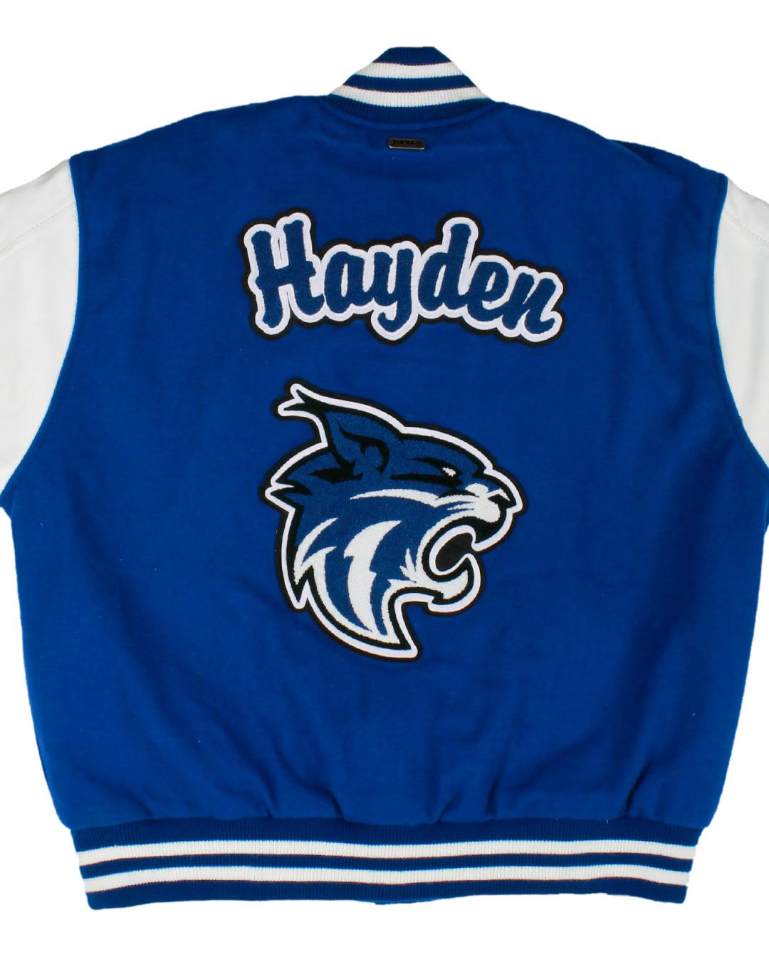 Harrisonville High School Letterman Jacket, Harrisonville, MO - Back