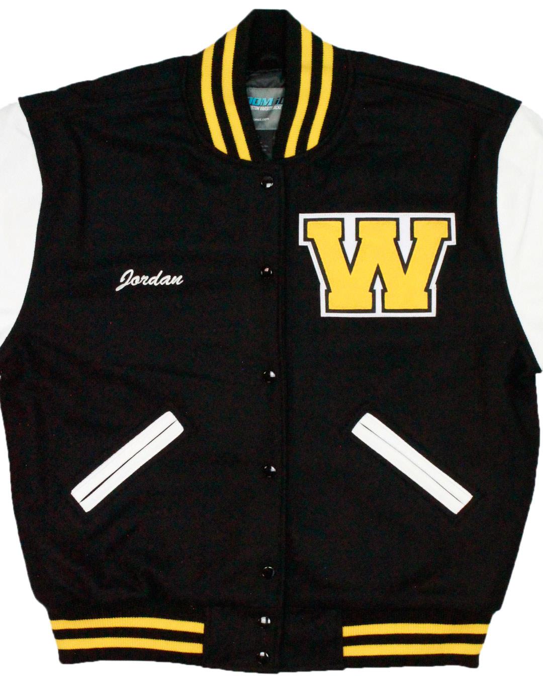 Warren Central High School Warriors Varsity Jacket, Indianapolis, IN - Front