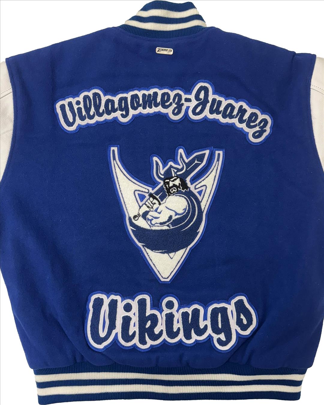 Center High School Vikings Varsity Jacket, Center, CO - Back