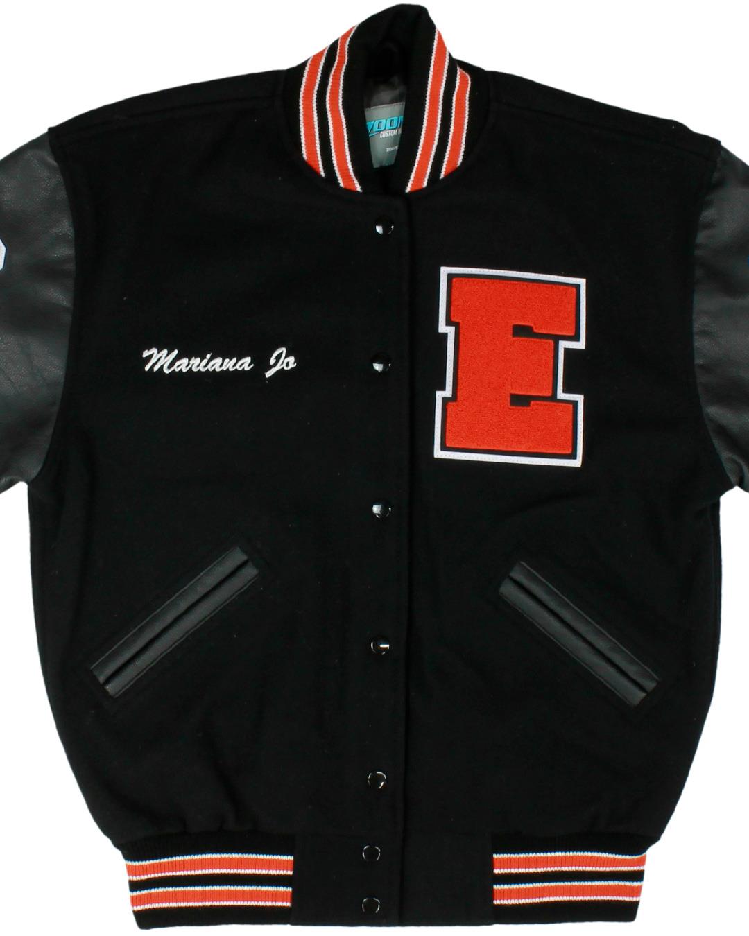 El Paso High School Letterman Jacket, El Paso, TX - Front