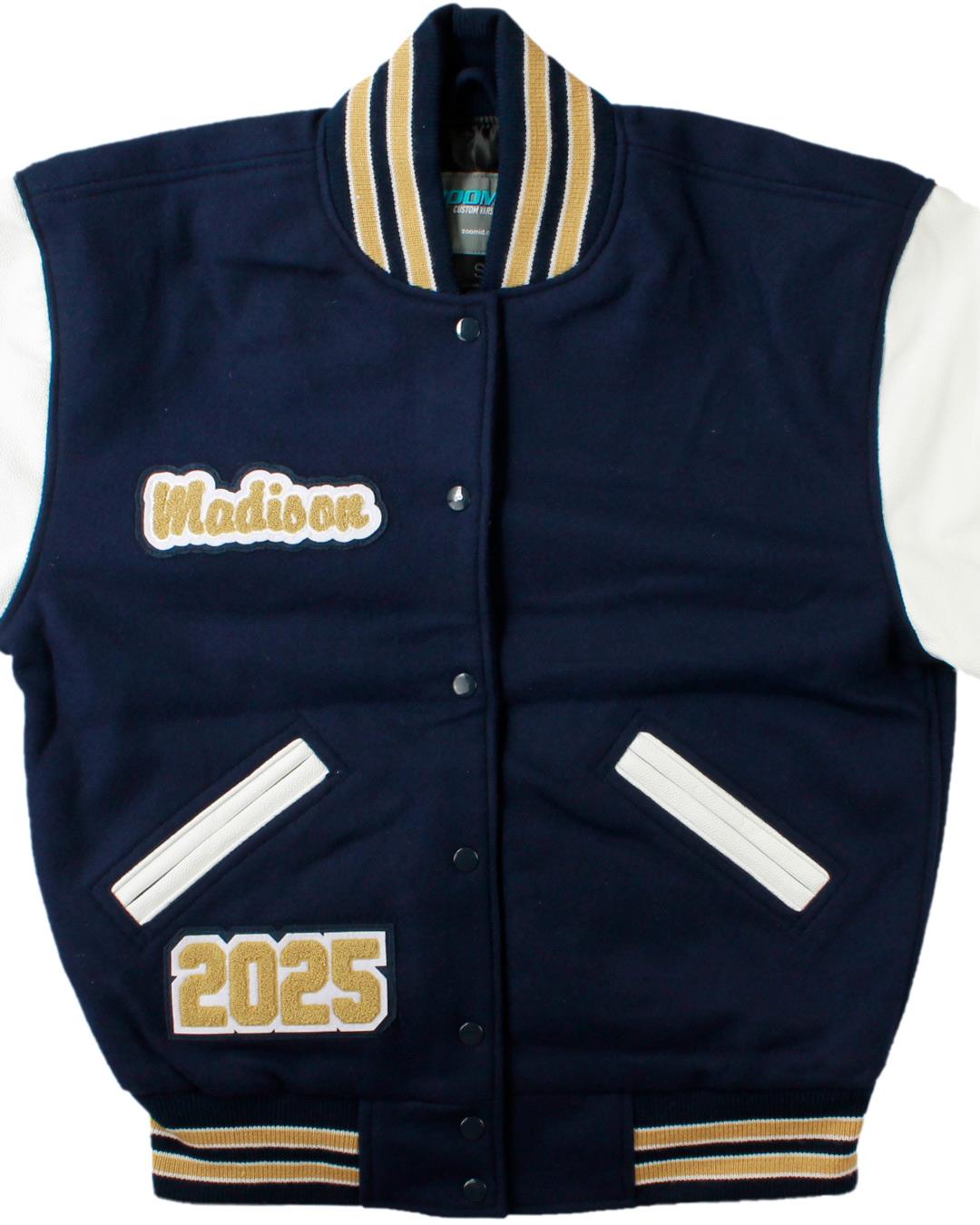 Amplus Academy Lettermen Jacket, Las Vegas, NV - Front