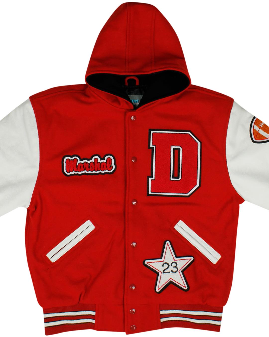 Dufur High School Varsity Jacket, Dufur OR - Front