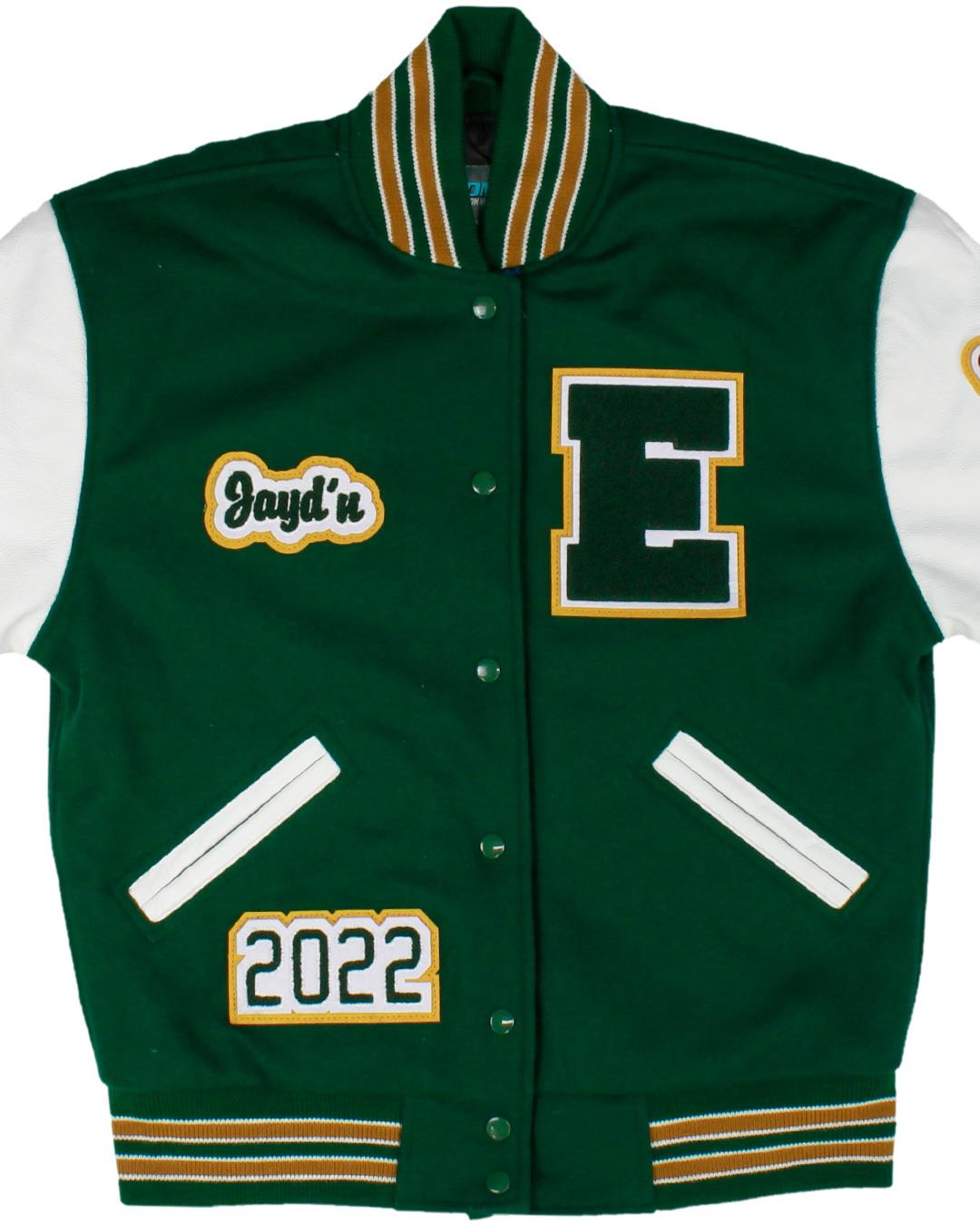 Evergreen High School Letterman Jacket, Seattle, WA - Front