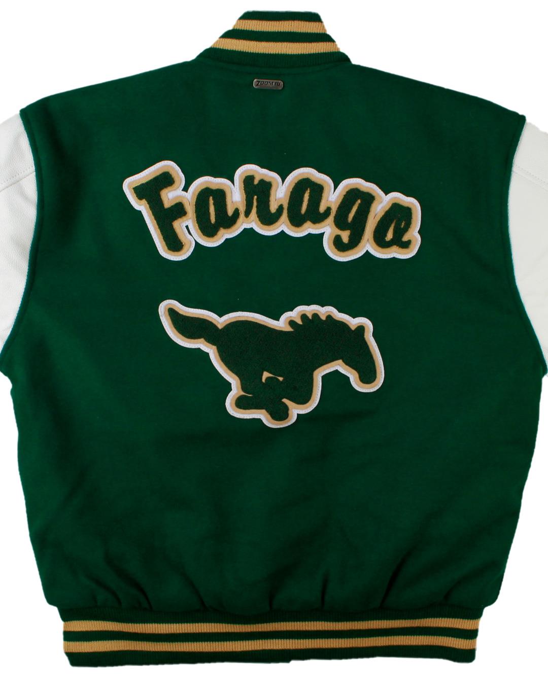 Redmond High School Letter Jacket, Redmond, WA - Back