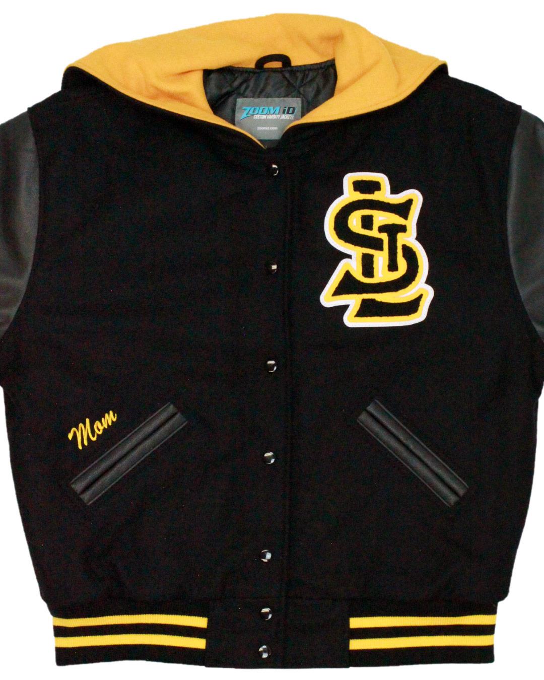 St. Laurence High School Vikings Letter Jacket, Burbank, IL - Front 