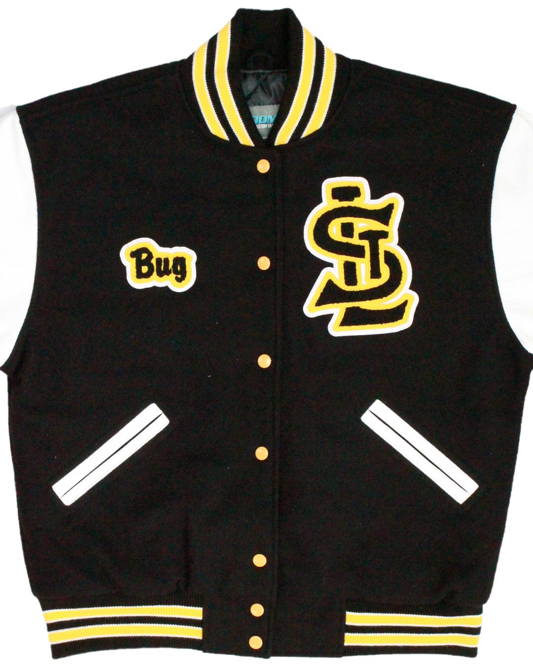 St. Laurence High School Vikings Varsity Jacket, Burbank IL - Front