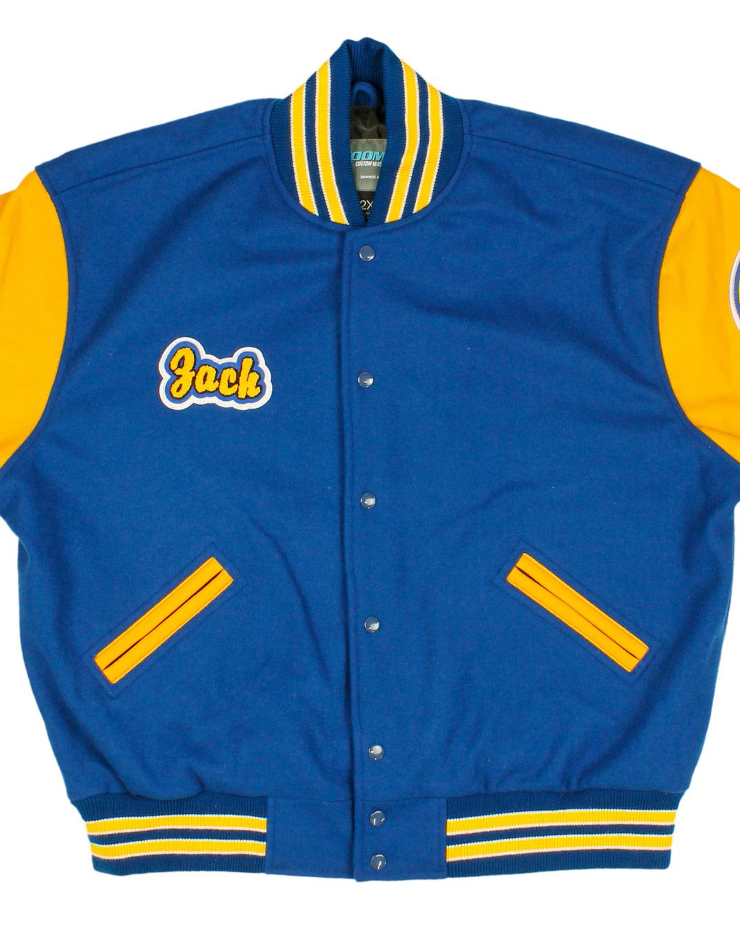 Anderson Union High School Letterman Jacket - Anderson CA - Front