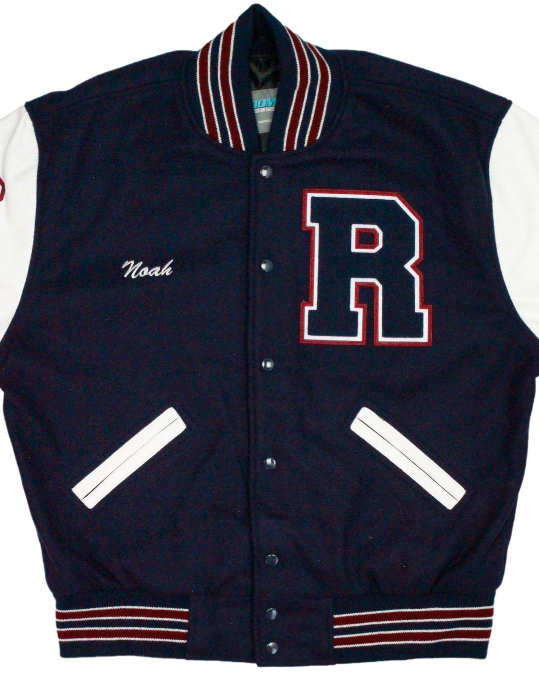 Redeemer Christian School Lions Letterman Jacket, Ocala, FL - Front