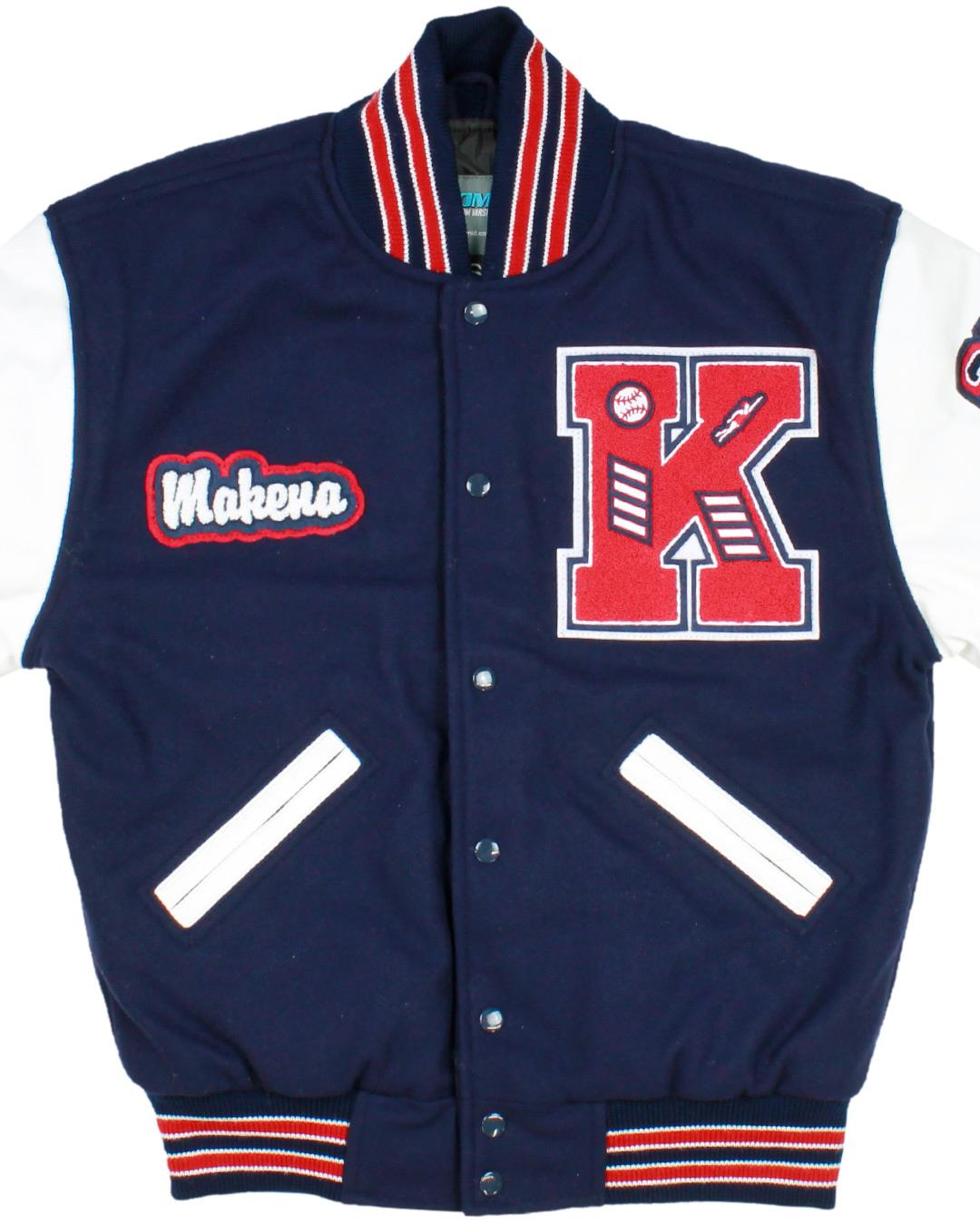 Kennedy Catholic High School Letter Jacket, Burien, WA - Front