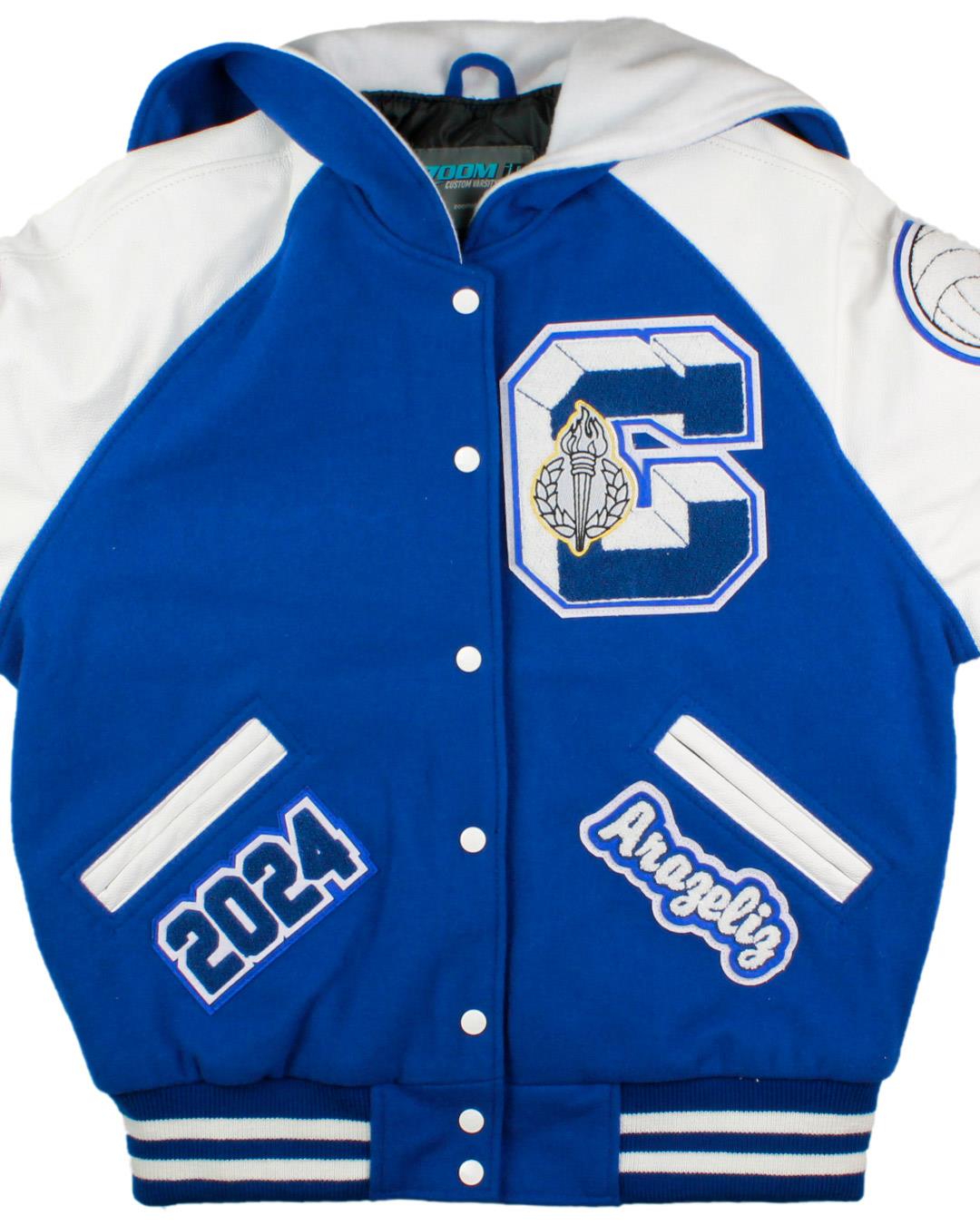 Center High School Vikings Varsity Jacket, Center, CO - Front